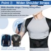 Adjustable Back Posture Belt for Men & Women，Back Brace for