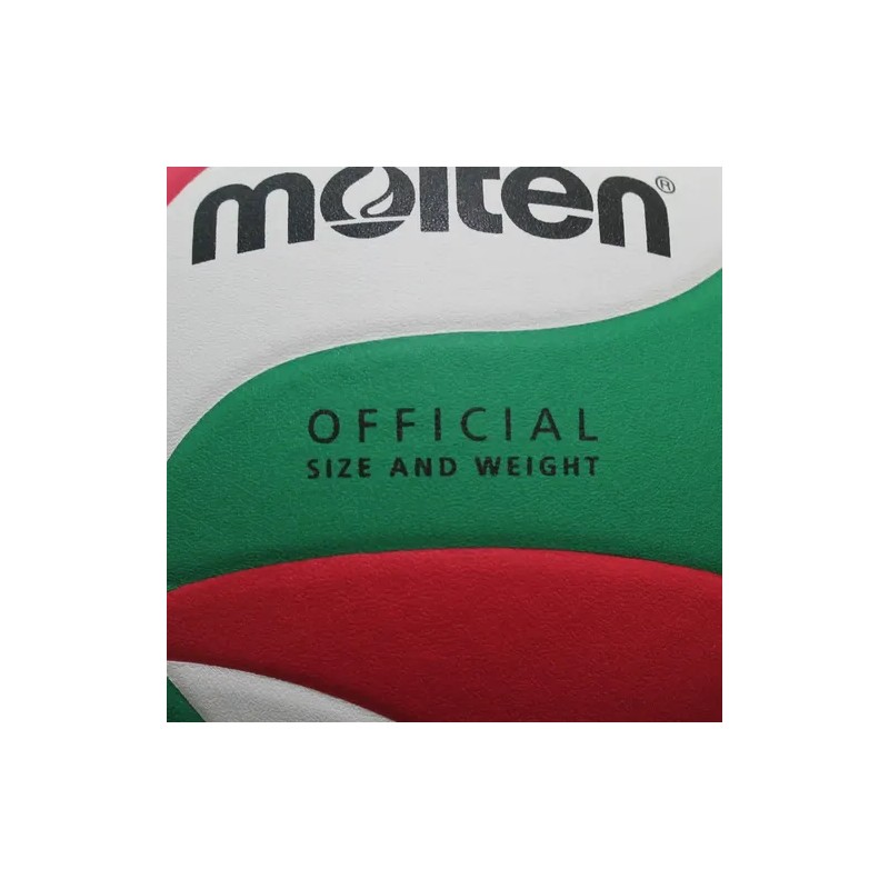 Balón voleibol Molten V5M4500 PU laminado tricolor duradero profesional