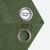 Olive Green Boho Curtains 84 Inch Length for Living Room