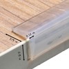 Edge Protector 100% Silicone, Baby Proofing Corners Clear Guards, Pre-Tape