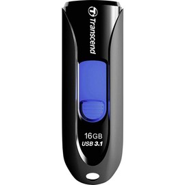 Transcend 16GB JetFlash 790 USB 3.1 Flash Drive (TS16GJF790K) Black