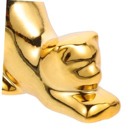 COLLBATH 2sets Jewelry Rack Ring Holder for Display Wedding Ring Holder Small Organizer Display Stand Ceramic 2pcs*2