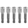 Eyech 5Pcs SDS-Plus Drill Chuck Adapter, 6.35mm 1/4 Inch Hex