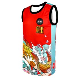 Tuff Sport Tank Top Muay Thai Boxing Vest Top Workout Shirt Sleeveless Gym Fitness Training (US, Alpha, XX-Large, Regular, Regular, TUF-TT109)