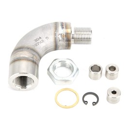 Oxygen Restrictor, Oxygen Sensor, Stainless Steel High Performance Not Easily Deformed Corrosion Resistant Upgraded FT11619 for Off Road Car Racing Car