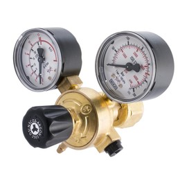 OxyTurbo Pressure Regulator for Soldering Iron CO2 Argon Mix Refillable Bottles Connection Female TIG/MIG Made in Italy