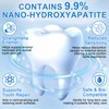9.9% Hydroxyapatite Toothpastes for Enamel Protection and Tooth Strengthening, (2PCS)