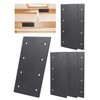 6 Pcs Heavy Duty Straight Mending Plate, 9.25" x 4.5"