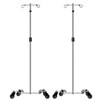 Konmee IV Poles IV Stands 2 Hooks 4 Legs Portable