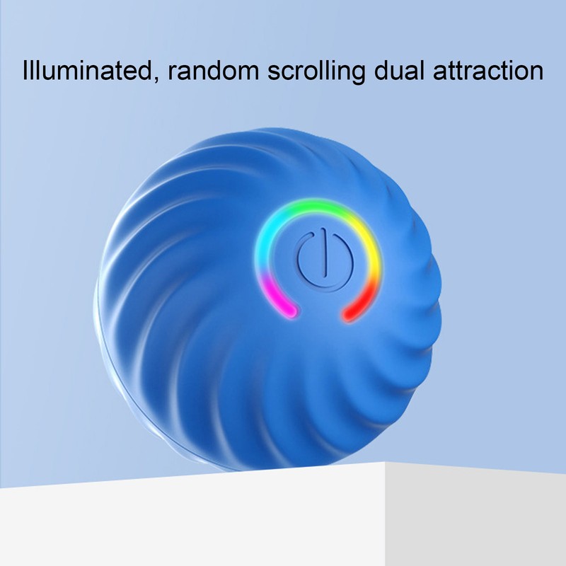 Smart Interactive Cat Toy Ball Bite Resistant Reduce Boredom Cute