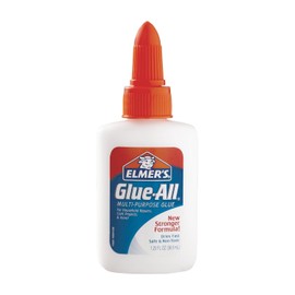 Elmer's Glue-All Multi-Purpose Glue, 1.25 Ounces, White (E1323)