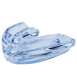 Sport Mouth Guard Double Braces Mouth Guard Upper and Lower Teeth Protection Mouthguard for Youth/Adults No Boiling Required (Colorless)