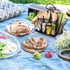 Bekith Silverware Caddy Paper Plate Napkin Holder, Utensil Caddy with