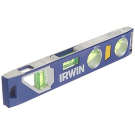 Irwin 1794153 250 Magnetic Torpedo Level, 9-Inch, Blue