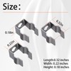 XTPTFABS Stainless Steel Vacuum Side Brush Mount Clips Compatible with
