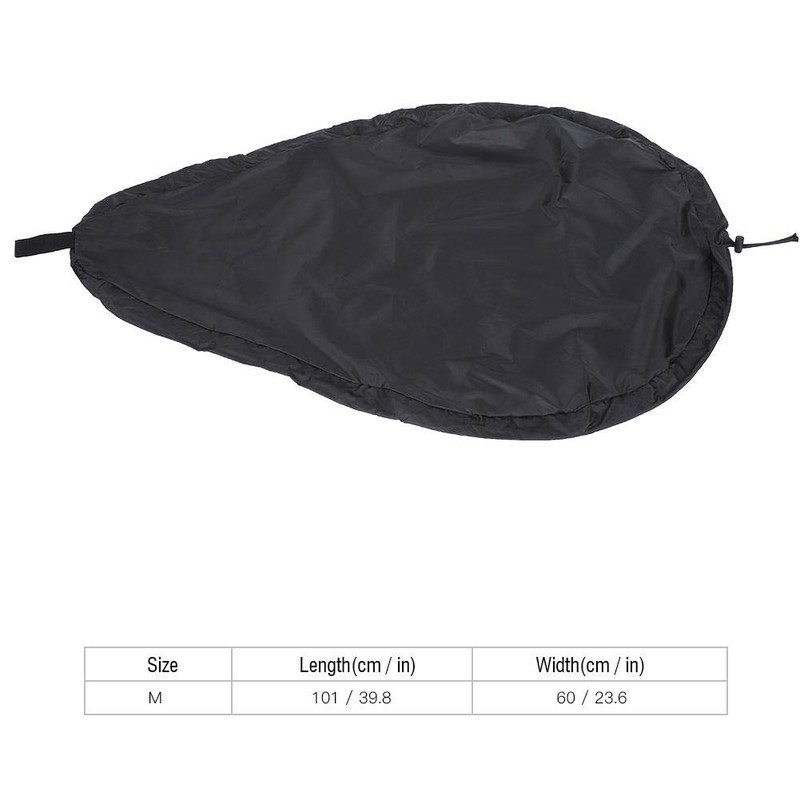 DEWIN Cockpit Cover, Universal Fit Blocking Kayak Canoe Cockpit Cover