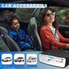 Clickinline Universal Portable Car External CD Player, Plugs Into Car