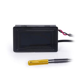 Alphacool 17573 Core Temperature Sensor with C/F Display Water Cooling Thermometer