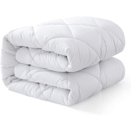 Amigozone Quilted Fitted Mattress Protector Pad Deep Pocket 12/30cm Deep Fitted - Double 135 x 190cm