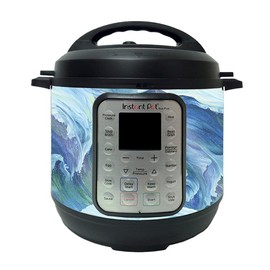 Mighty Skins Glossy Glitter Skin Compatible with Instant Pot Duo 6-QT - Perfect Wave | Protective, Durable High-Gloss Glitter Finish | Easy to Apply, Remove, and Change Styles | Made in The USA