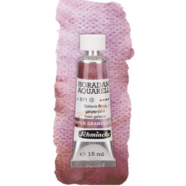 Schmincke - HORADAM® AQUARELL, Super Granulation, 14 971 006 Galaxy Pink, 15 ml tube, very strong granulating colors, finest, super granulating watercolors