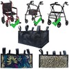 YELAIYEHAO Walker Storage Bag, Wheelchair Organiser Pouch, 2 Sizes -