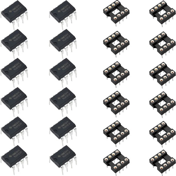 Youmile TL072CP DIP8 Delay Op Amps Operational Amplifier TL072 DIP
