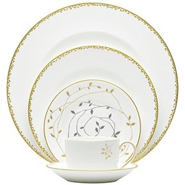 Wedgwood Vera Wang Gilded Leaf 5-Piece Place Setting