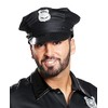 Police cap – Black, 57, Black