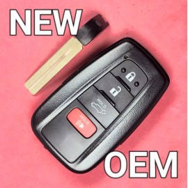 DENSO Brand New OEM 2022 - 2023 Toyota RAV4 Smart Key 4B Hatch - HYQ14FLA