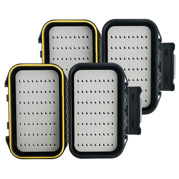 M MAXIMUMCATCH Maxcatch Waterproof Fly Box for Fly Fishing Double