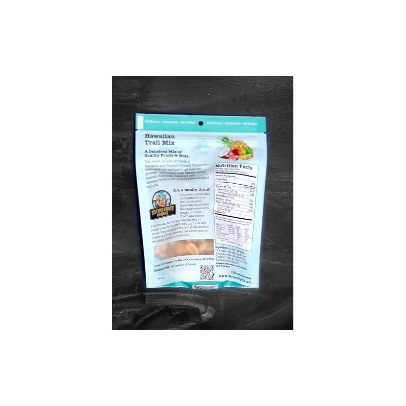 Sisters Fruit Company Hawaiian Blend Trail Mix (case of 3)