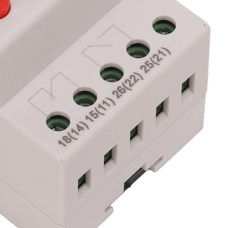 Over Under Voltage Protector Protective Device 3 Phase LCD Digital
