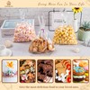 LOKQING LOKIQNG Cellophane Bags Plastic Gift Bags Clear Cookie Bags
