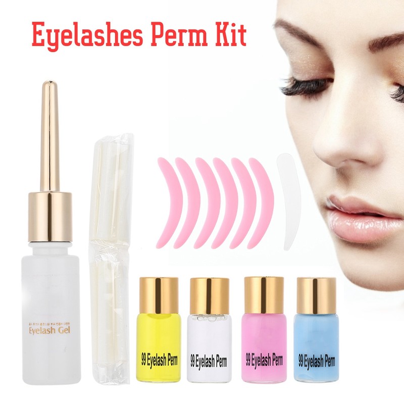 Natural Curling Eyelashes Perm Kit Eye Lashes Curling Makeup Tools