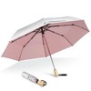 G4Free UPF 50+ UV Protection Travel Sun Umbrella Compact 42
