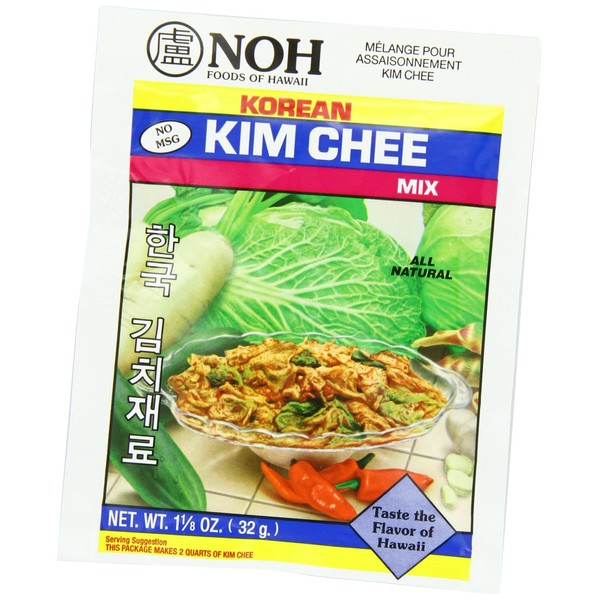 NOH Korean Kim Chee Base, 1.125-Ounce Packet, (Pack of 12)