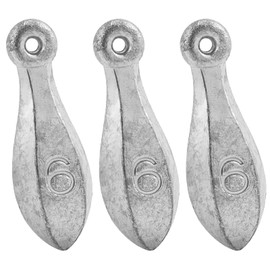 Dr.Fish - Paquete de 5 plomos de banco de pesca, pesca de surf, bagre, plomada, accesorios para aparejos de aparejo de pesca de río, plataforma inferior para pesca de río, canal de agua salada, 4 onzas