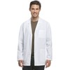 Dickies Everyday Scrubs Men's 31 Inch Lab Coat,White,Small
