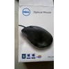 Dell MS116 Mouse Ambidextrous USB Type-A Optical 1000 DPI, MS116-BK