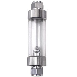 CENPEK Water Plant CO2 Bubble Counter Double Head Non-return Bubble Counter Fish Tank Tool (Double Head)