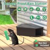 2 Pack Rat Station Box with Keys, Rodent Station Keeps