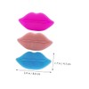 DOITOOL 3pcs Lip Exfoliator Brush Mini Face Scrubber for Deep