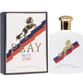 EBC Pool Blue Spore Eau de Toilette para hombre, 3.4 fl oz