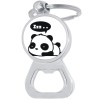 NewCharms Sleepy Panda Cute Bottle Opener Keychain - Metal Beer