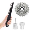 Sprocket Puller Chain Whip and Puller Set: Bicycle Chain Whip