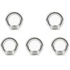 5 Pcs Lifting Eye Nuts, Stainless Steel M10 Eye Nut,