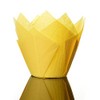 Lemon Tulip Cupcake / Muffin Wraps - Pack of 50 - Yellow