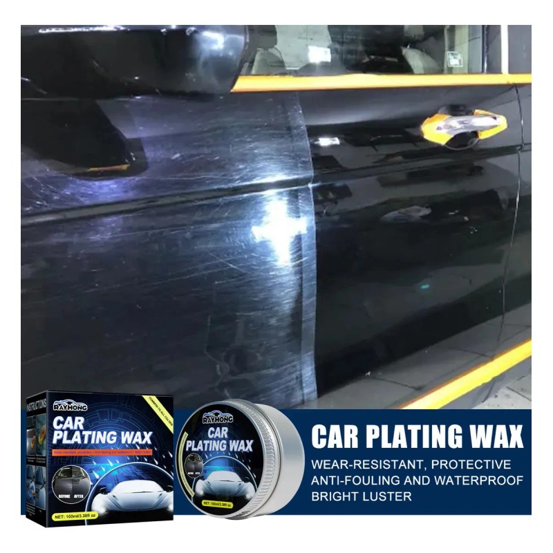 Set De Encerado De Cristal Para Coche, Cera Para Revestimien