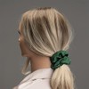 Silmer Paquete de 3 coleteros de seda para cabello grueso,